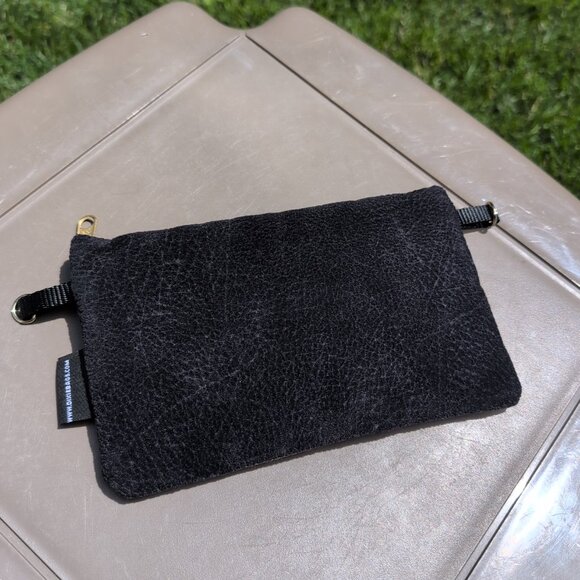 Dixie Bags Two Zipper Pouch With Boxer Dog Embroidered - Picture 2 of 6